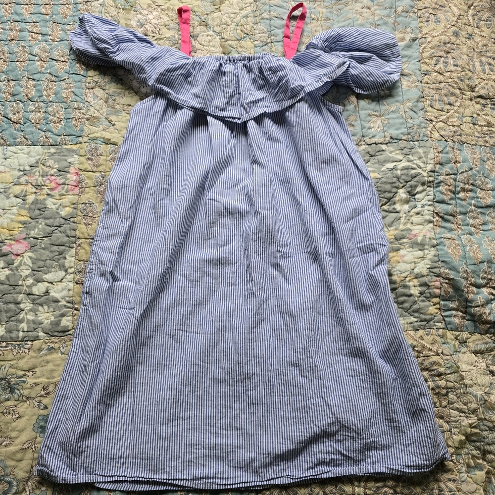 Abercrombie Kids Striped Cotton Sundress Girls Size 13/14